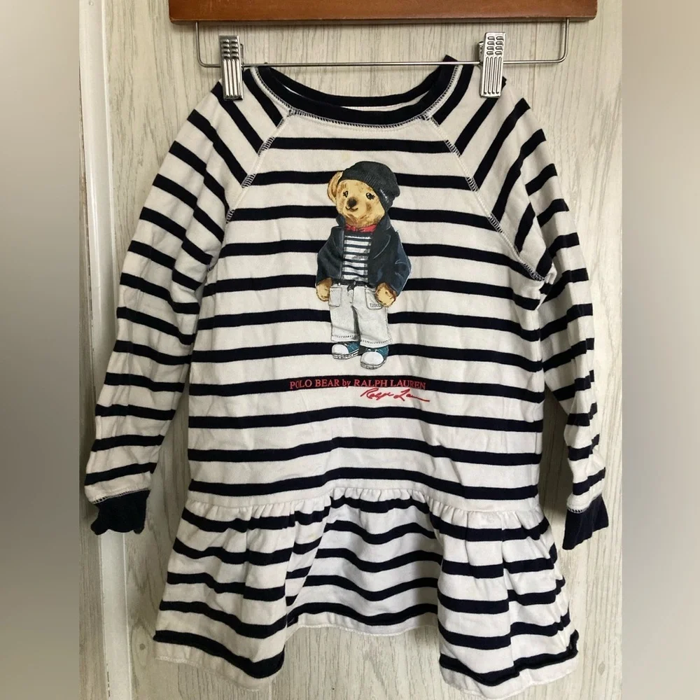 RALPH LAUREN - Stripped Dress